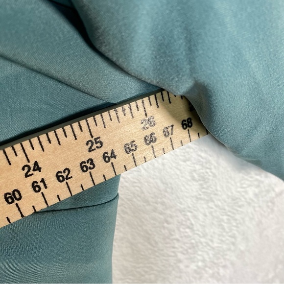 Covington Women’s Blouse Teal Blue Size 22W Button Up‎ Grandmacore Cottagecore - Picture 7 of 9